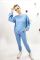 Жіночий спортивний костюм Agonwear sweatblue