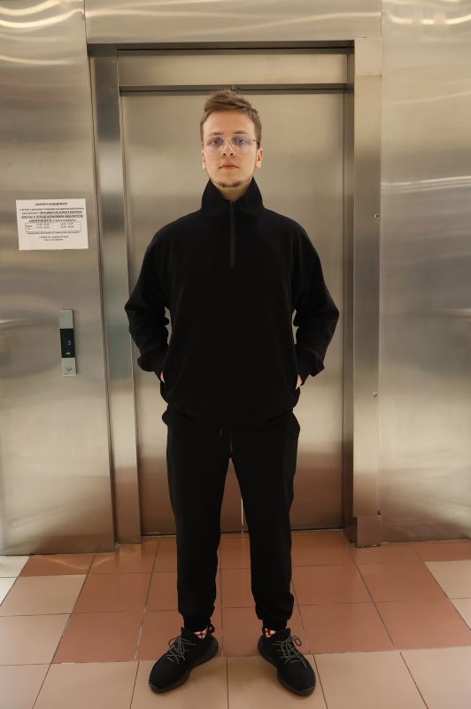 Спортивний костюм Agonwear zip Black