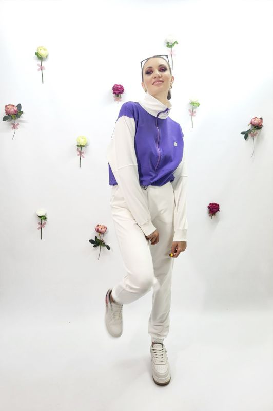 Жіночий спортивний костюм Agonwear light violet