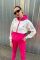 Жіночий спортивний костюм Agonwear zip fuchsia
