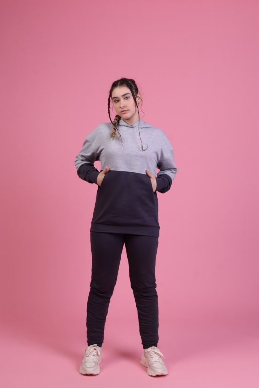 Жіночий спортивний костюм Agonwear easycombi gray