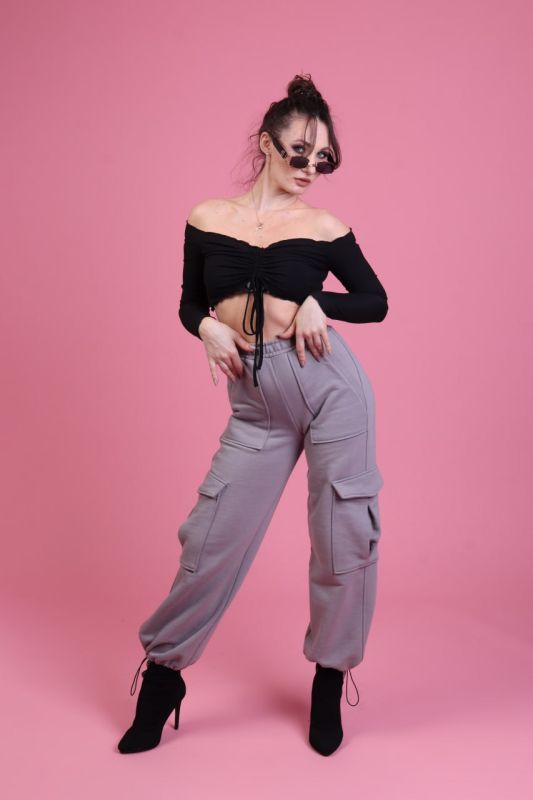 Штани карго Agonwear cargo gray