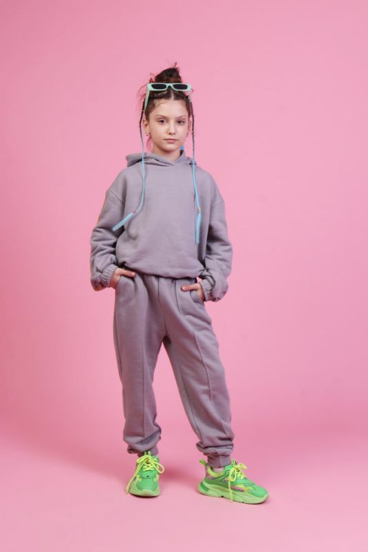 Дитячий костюм Agonwear line gray