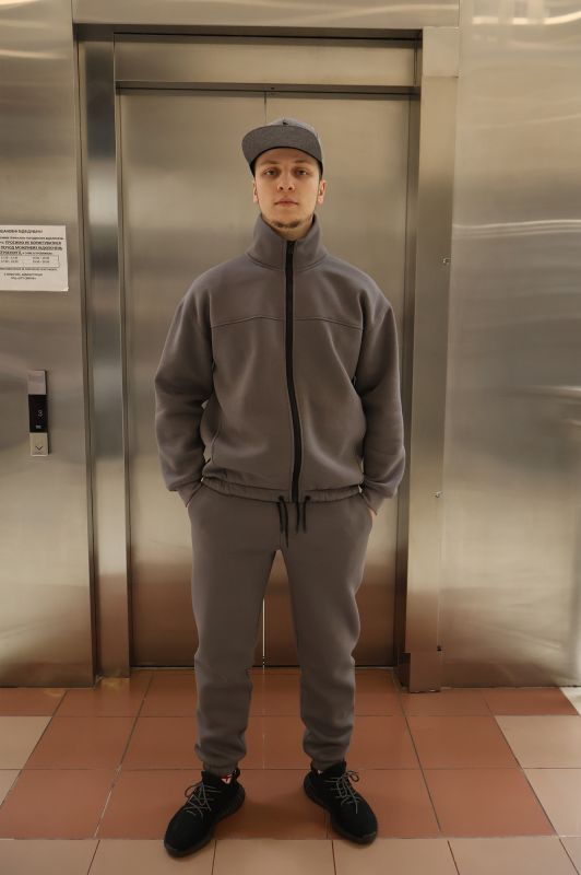 Спортивний костюм Agonwear zip Gray