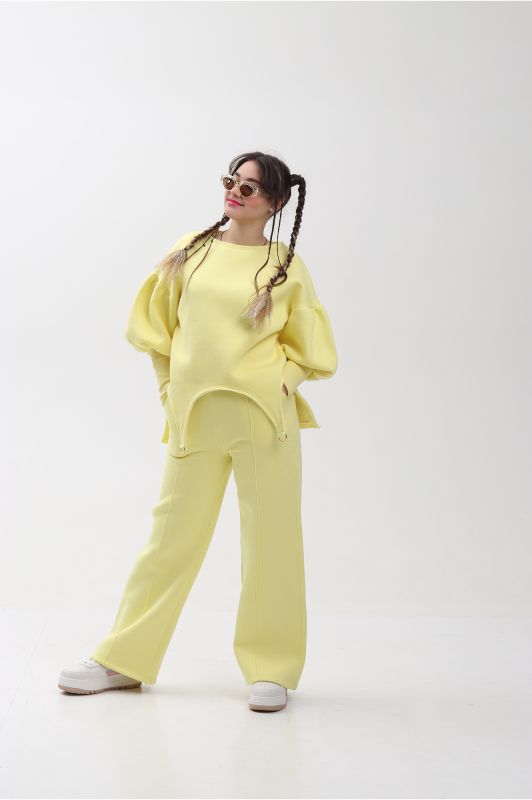 Жіночий спортивний костюм Agonwear ZEFIR Yellow