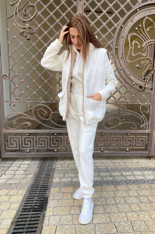 Жіноча жилетка Agonwear Milk